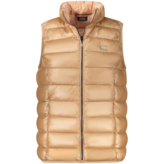 Pink Polyamide Women's Vest