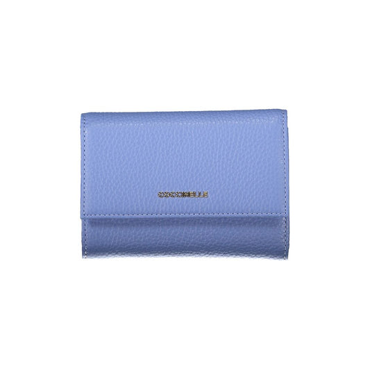 Blue Leather Wallet