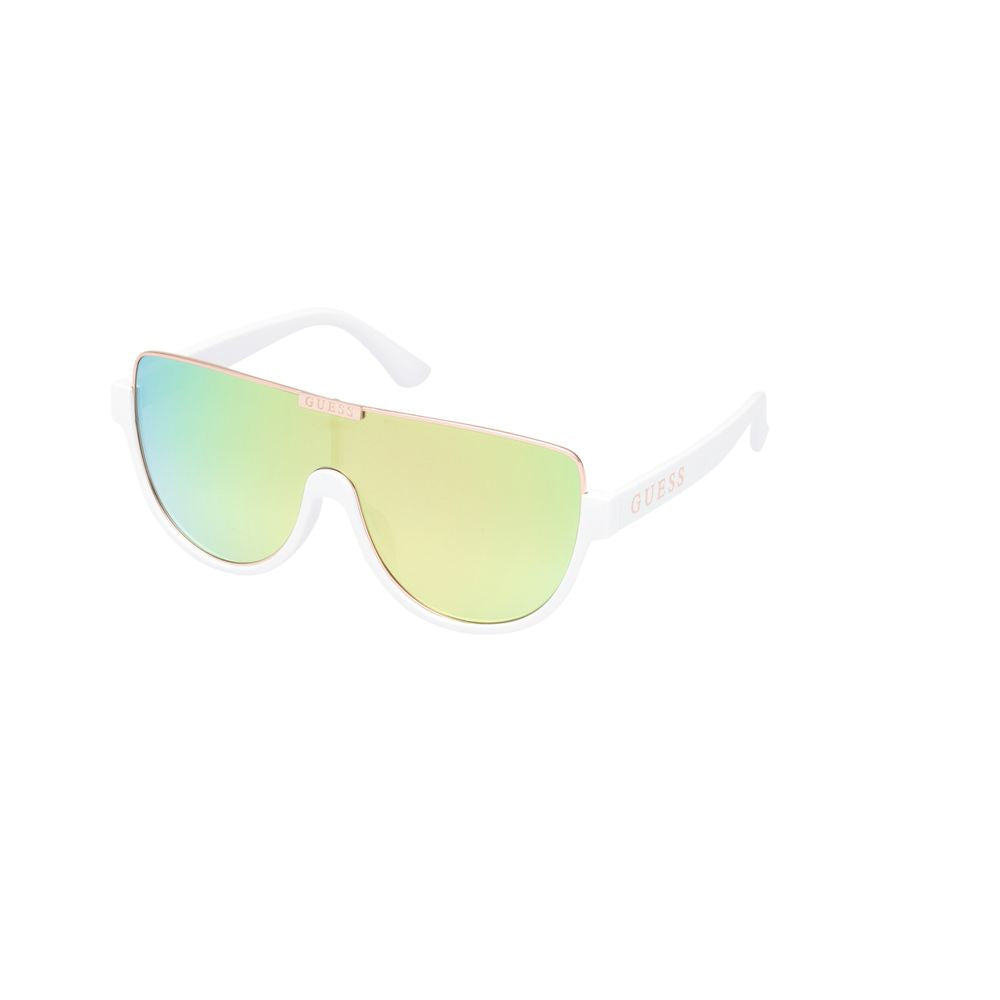 White Resin Sunglasses