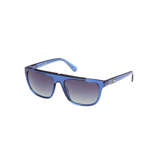 Blue Resin Sunglasses