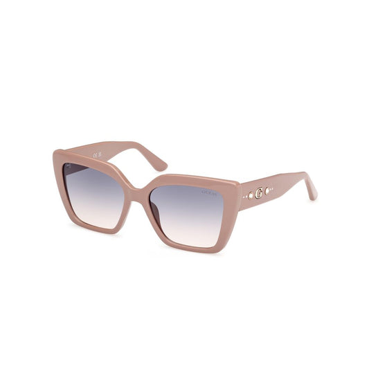 Beige Resin Sunglasses