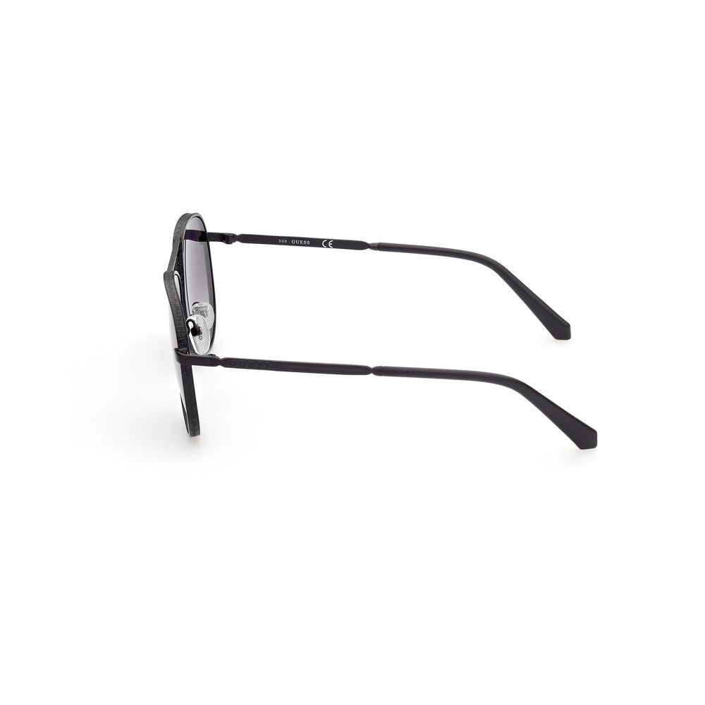 Black Metal Sunglasses
