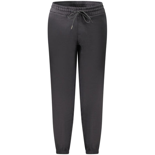 Black Cotton Women's Sweatpant