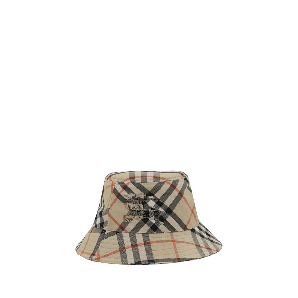 Brown Polyester Bucket Hat