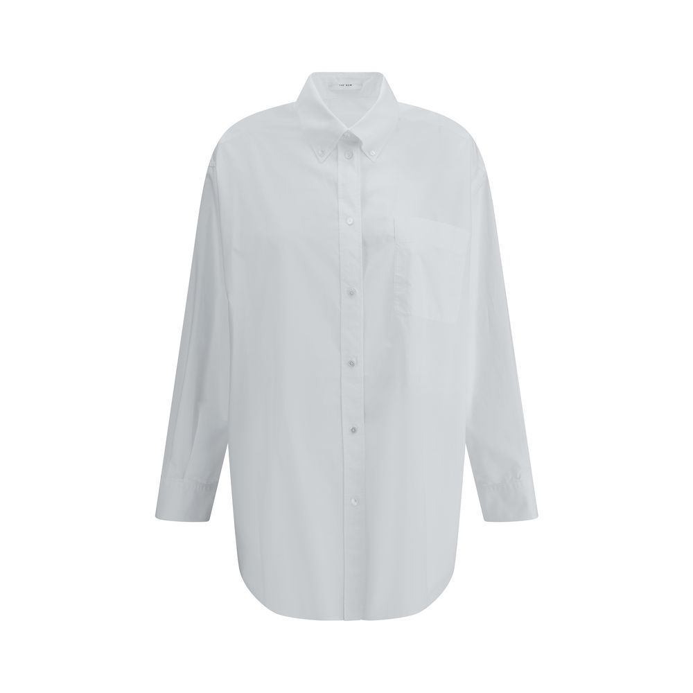 White Cotton Dress Shirt