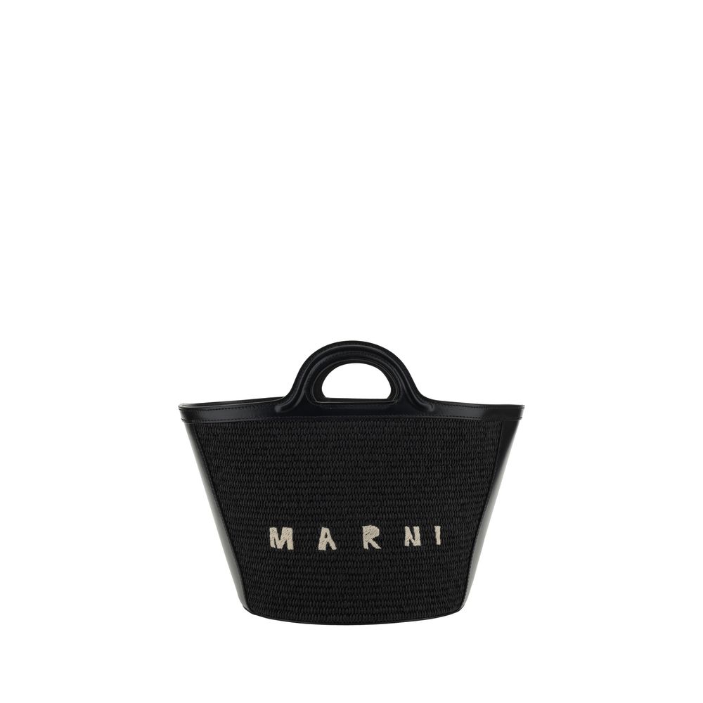 Black Cotton Shoulder Bag