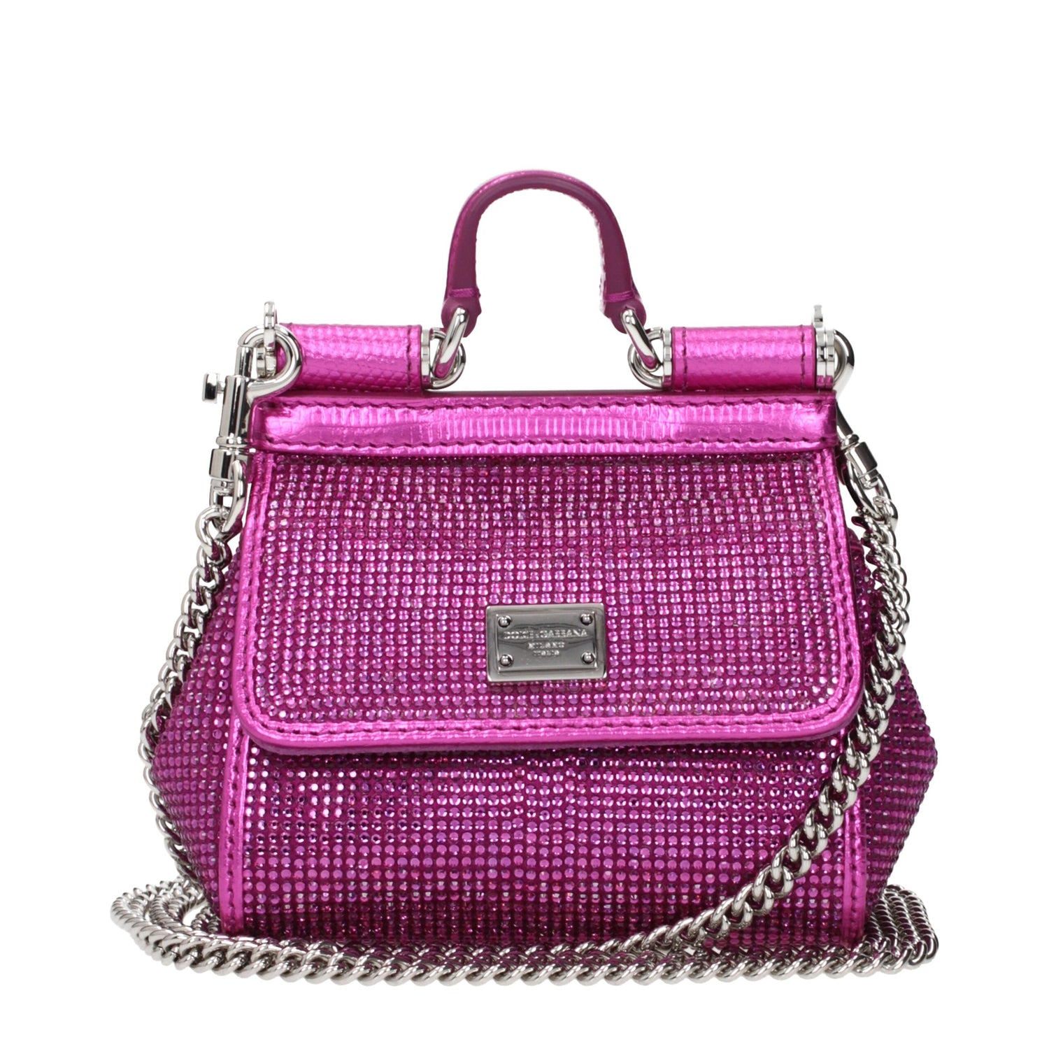 Pink Satin Handbag