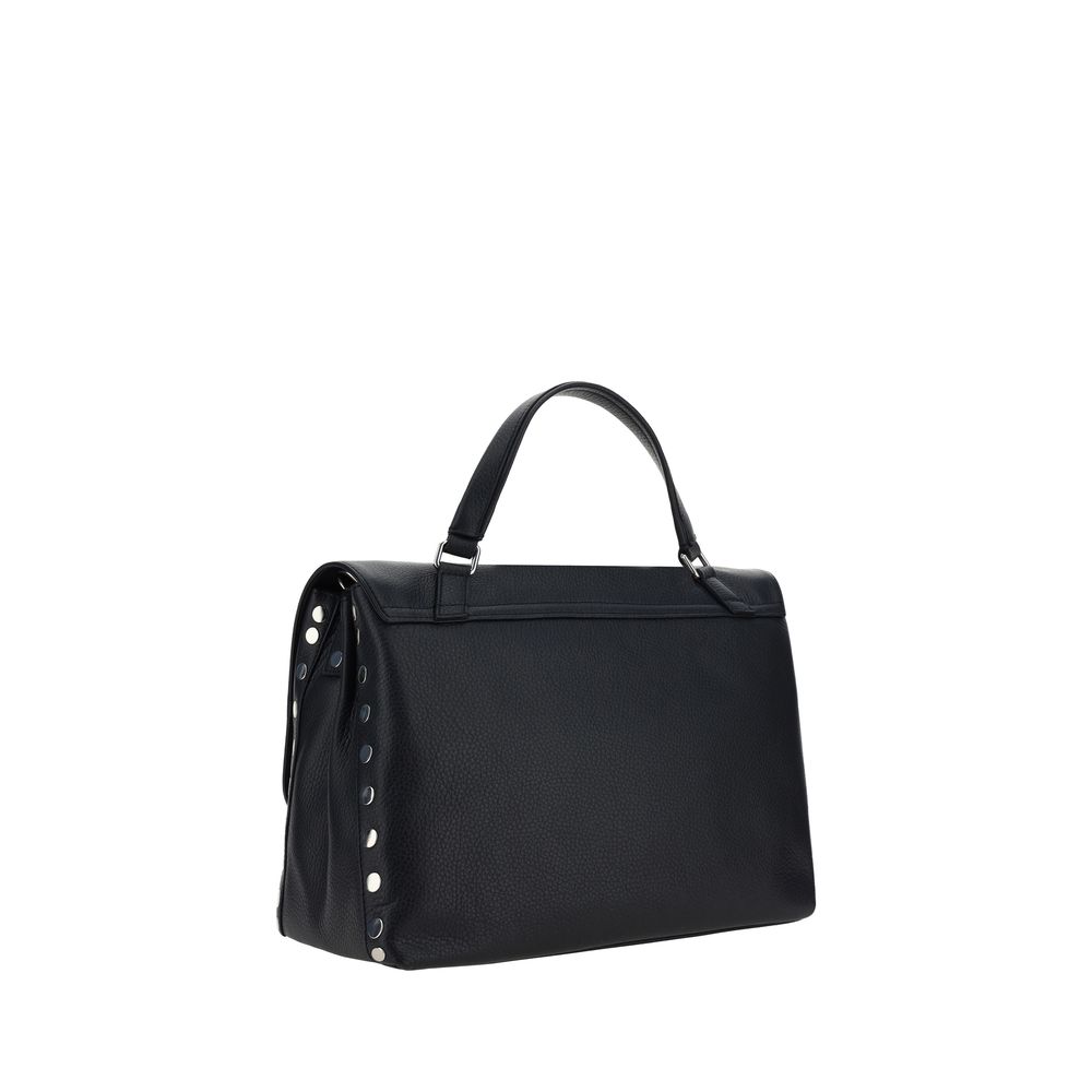 Black Calf Leather Bos Taurus Shoulder Bag
