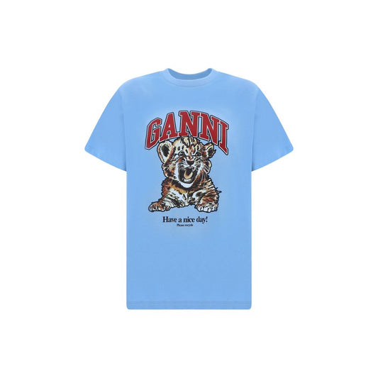 Light Blue Cotton T-Shirt