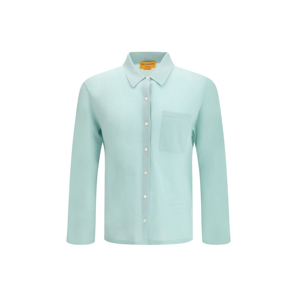 Light Blue Cashmere Dress Shirt