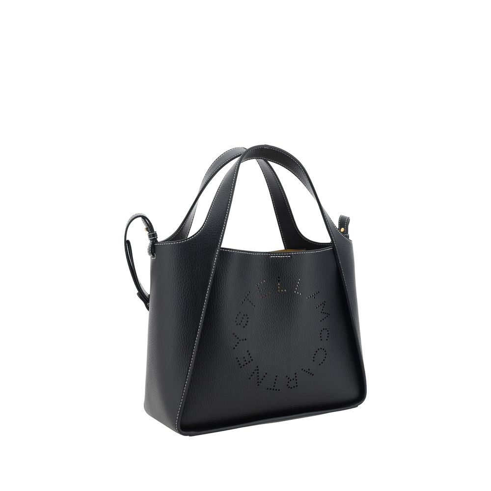 Black Polyamide Shoulder Bag