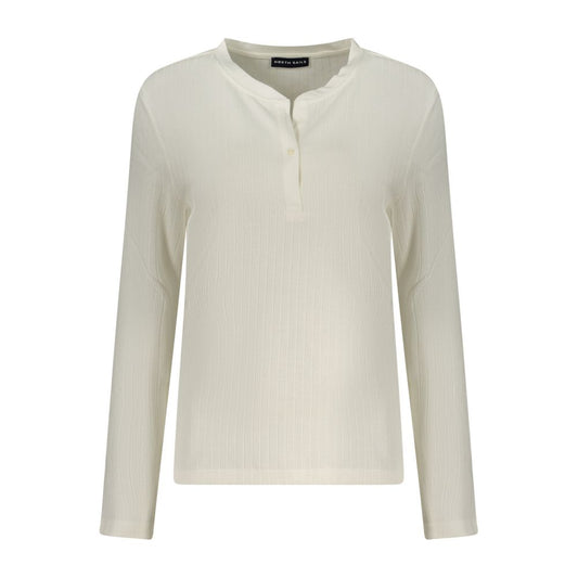 White Polyester Women's Sweater