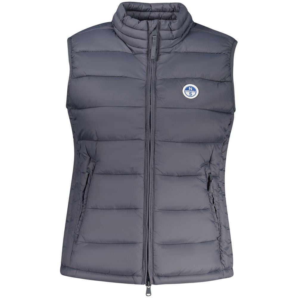 Grigio Polyester Woman Jacket