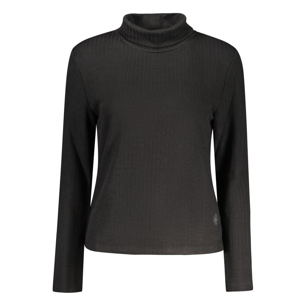 Black Polyester Women Sweater