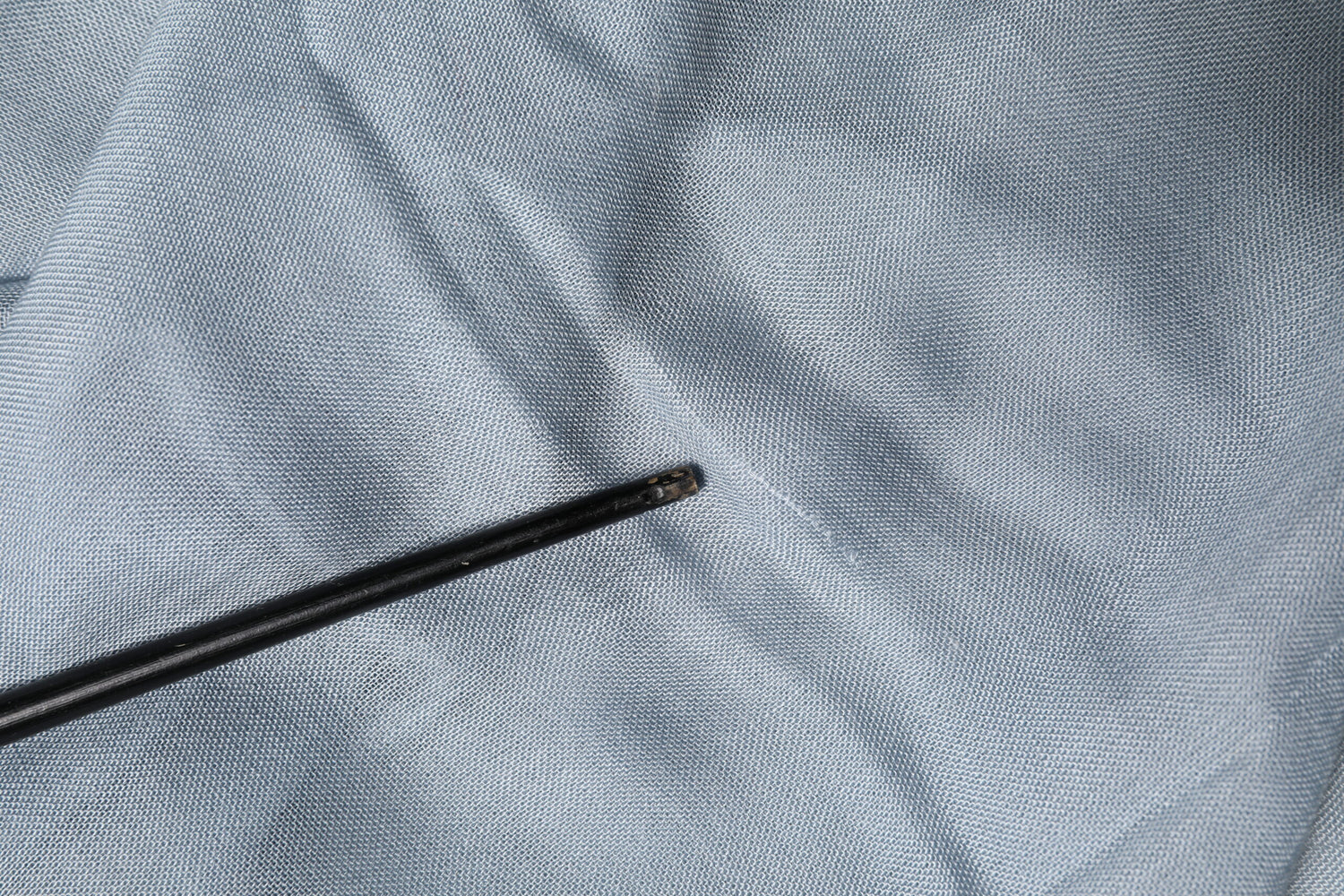 Light Blue Cashmere Knit Neck Wrap Scarf