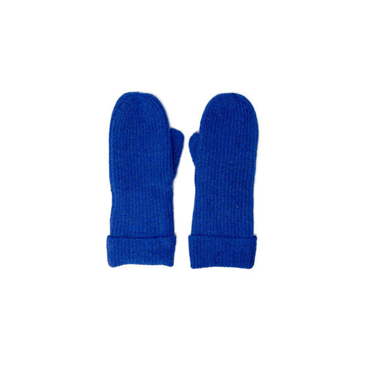 Blue Marabou Gloves