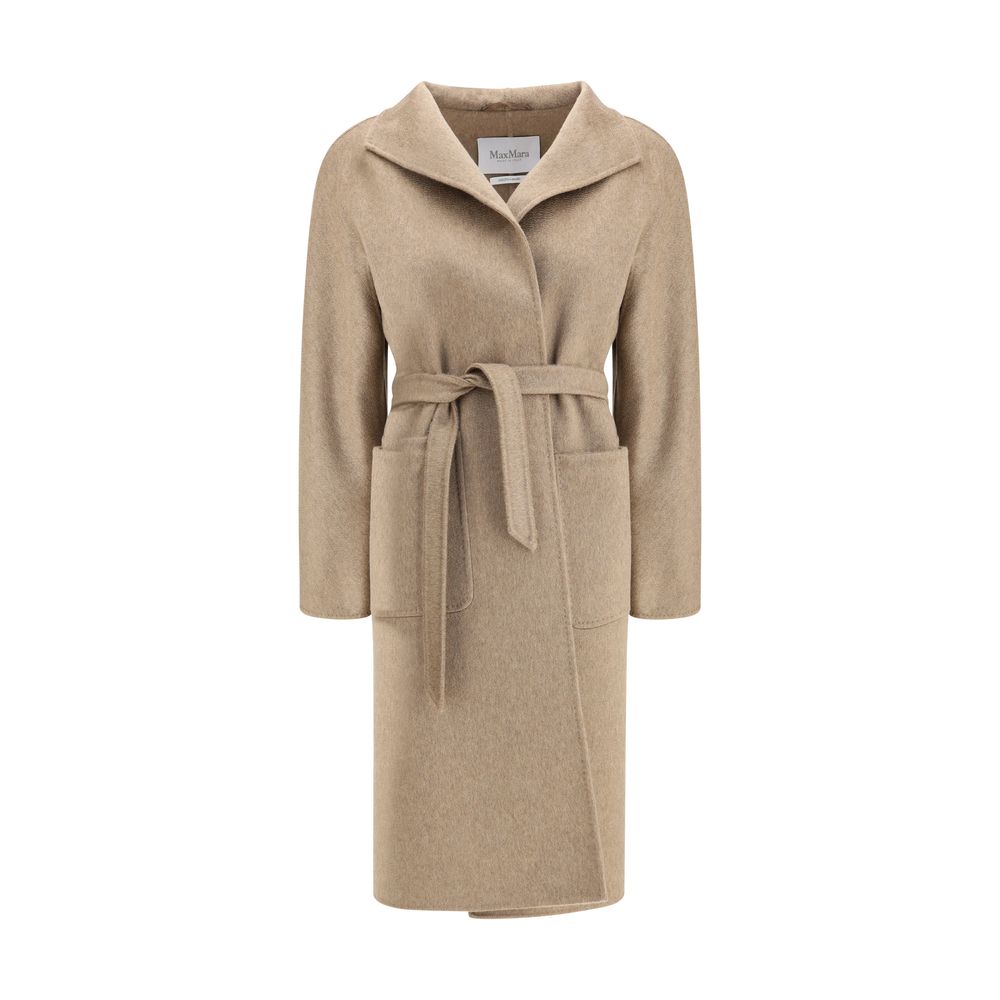Beige Cashmere Coat