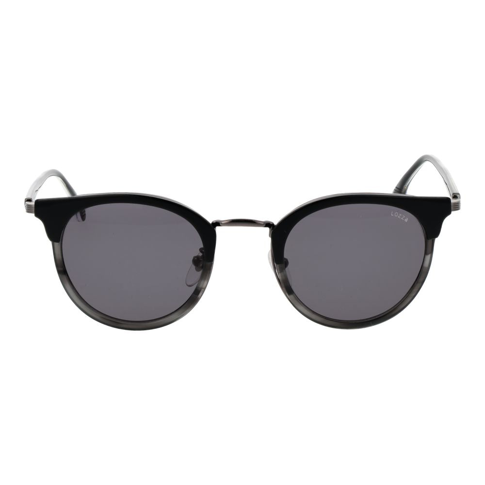 Black Stainless Steel Sunglasses