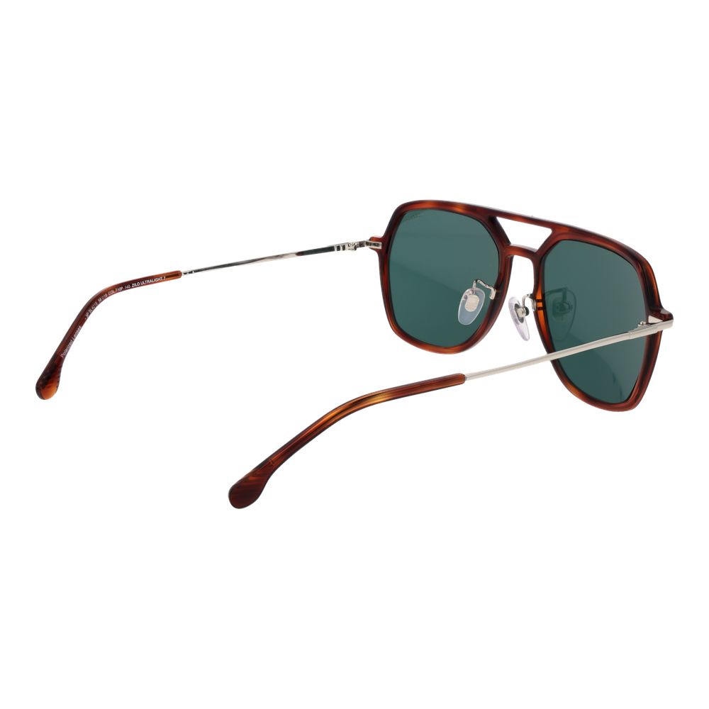 Brown Metal Sunglasses