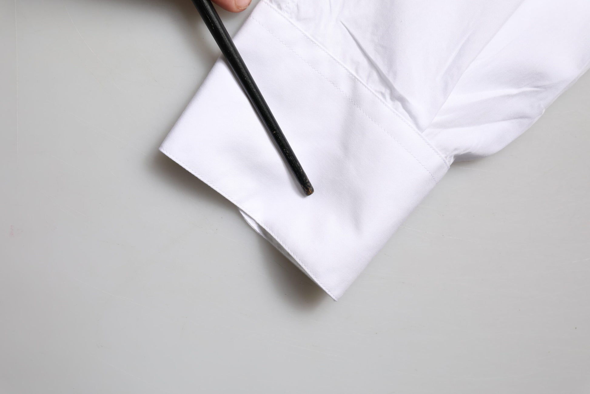 White GOLD Long Sleeves Formal Dress Shirt