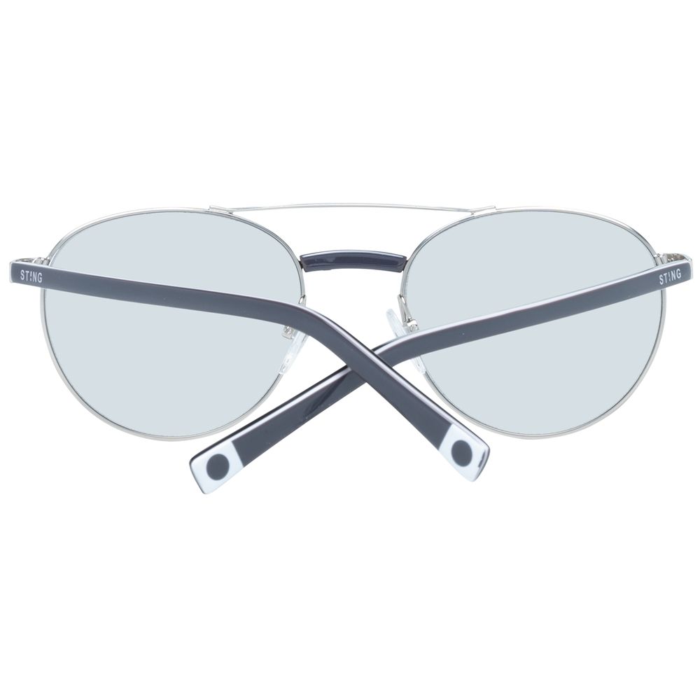Gray Metal Sunglasses