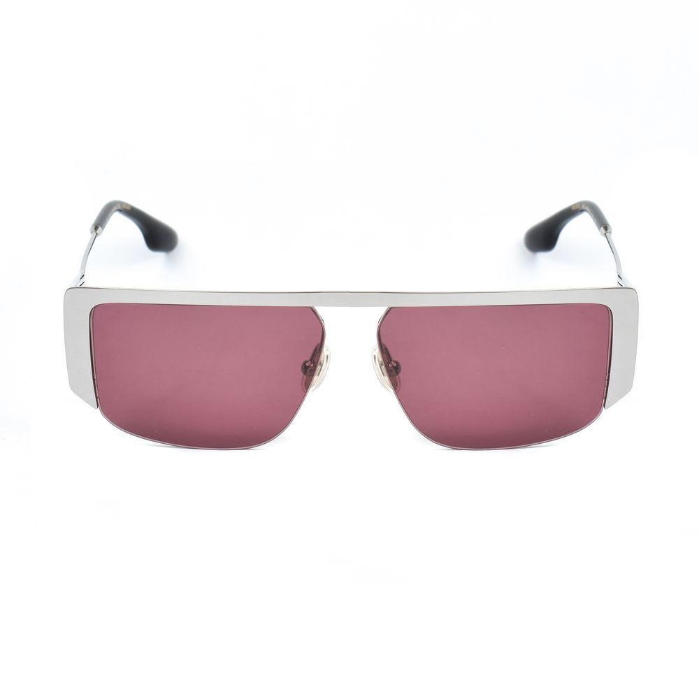 Gray Metal Sunglasses