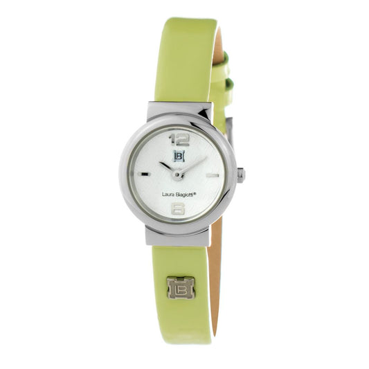 Bicolor Leather Dress Watch