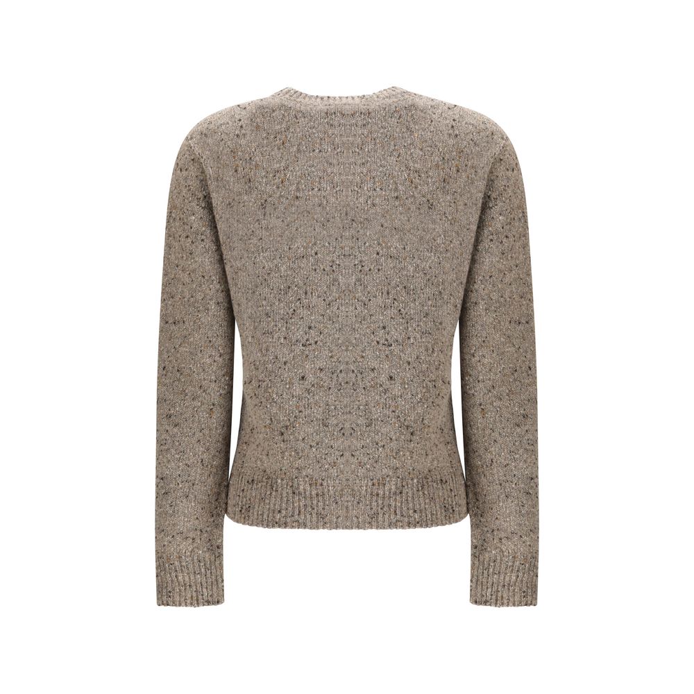 Beige Cashmere Cardigan