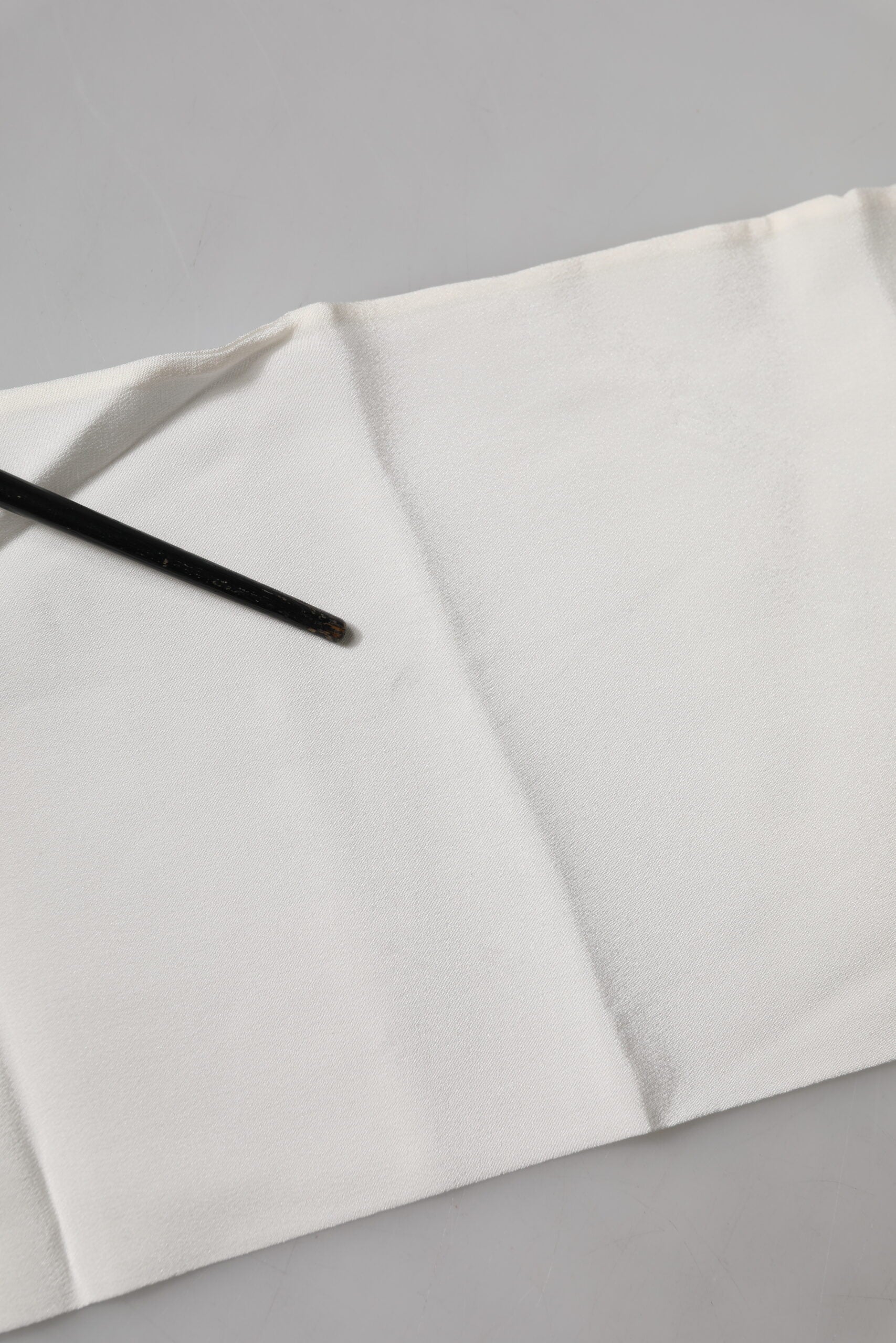 White Silk Fringes Neck Wrap Foulard Scarf