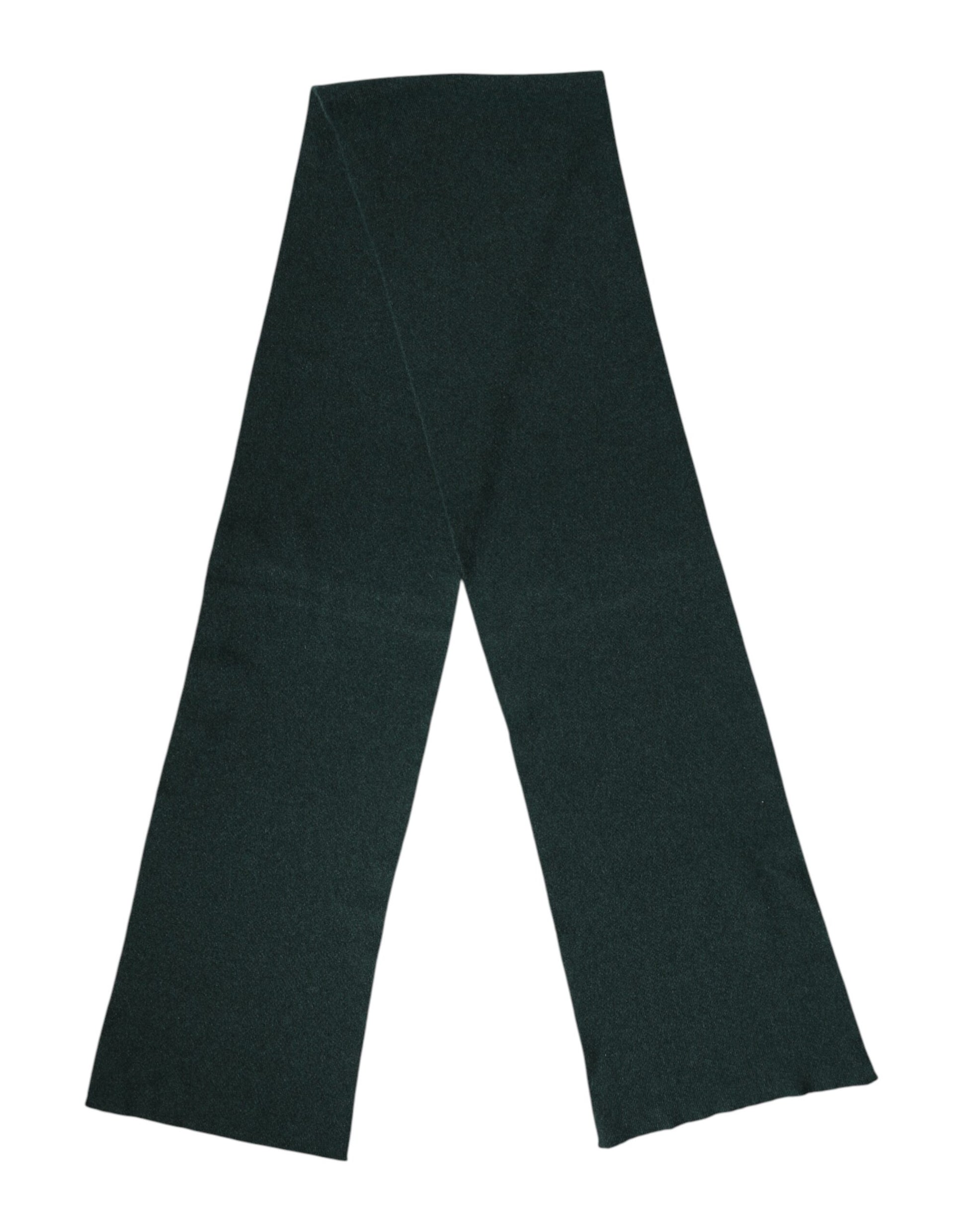 Green Cashmere Knitted Neck Wrap Shawl Scarf