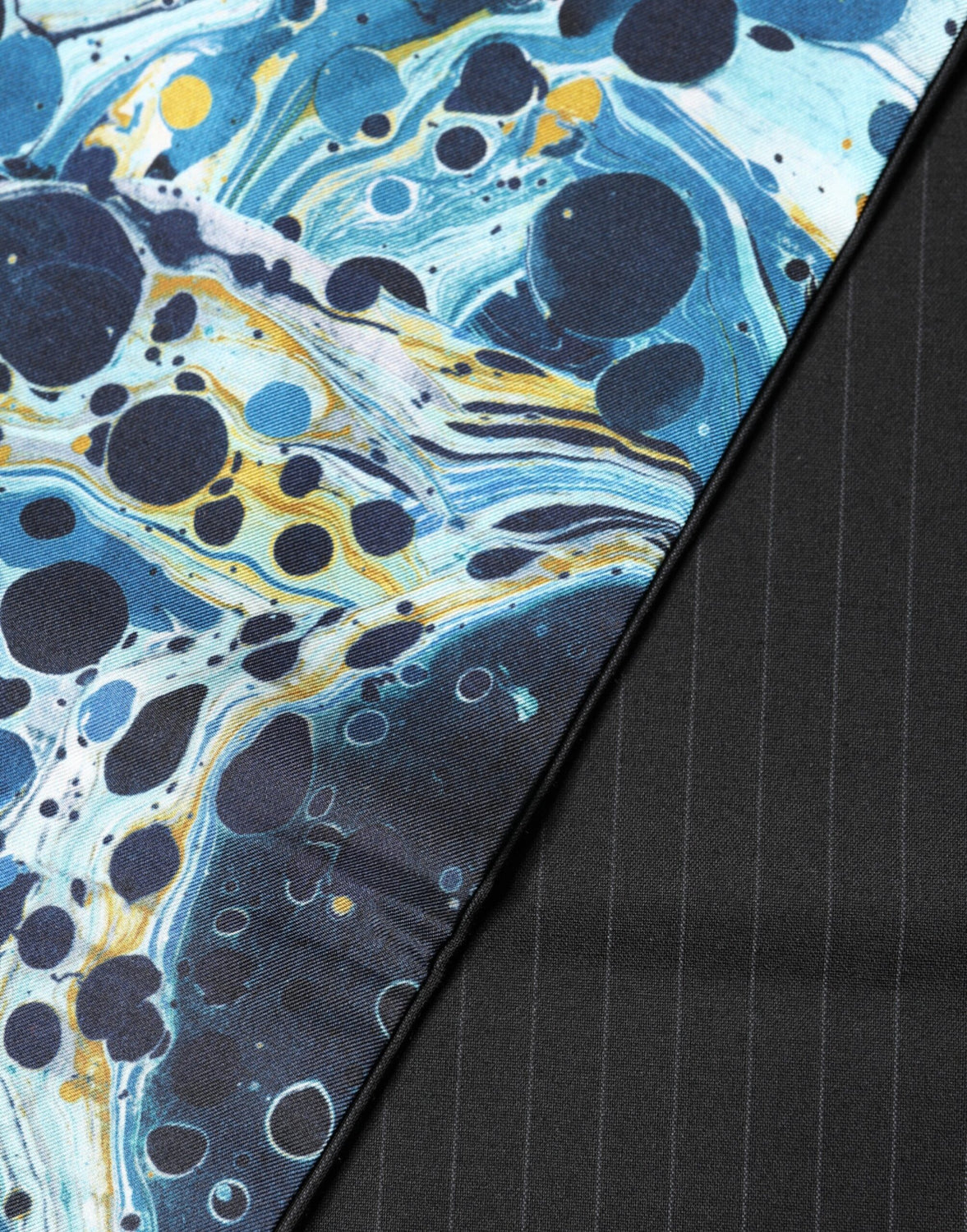 Multicolor Marble Neck Wrap Foulard Scarf