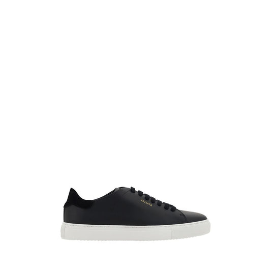 Black Calf Leather Bos Taurus Low Top Sneakers