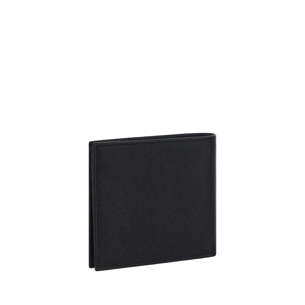Black Calf Leather Bos Taurus Wallet