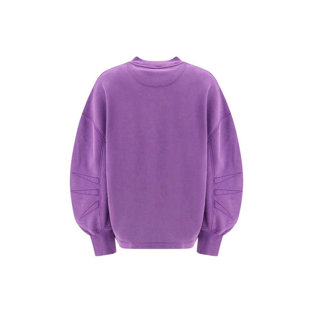 Purple Cotton Sweatshirt