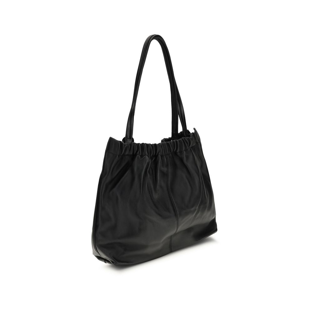 Black Calf Leather Bos Taurus Shoulder Bag