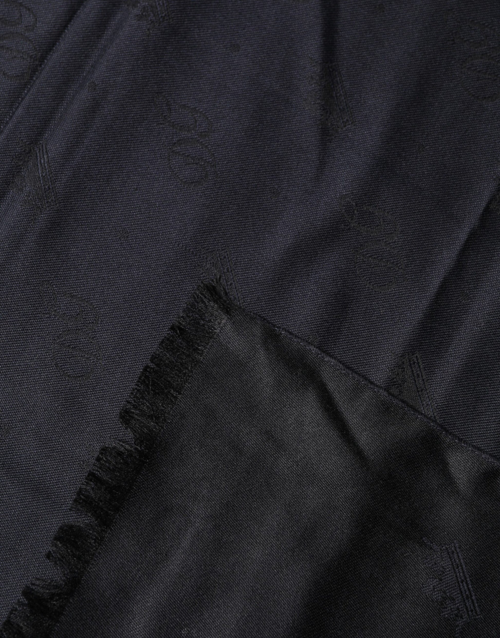 Black Lace Stole Silk NeckWrap Shawl Scarf