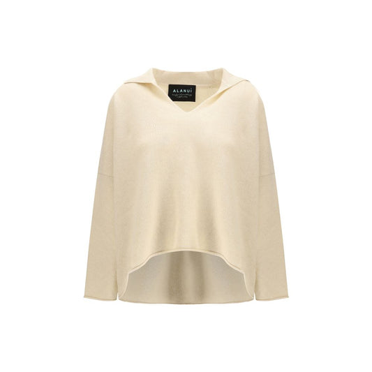 Beige Cashmere Cashmere Sweater