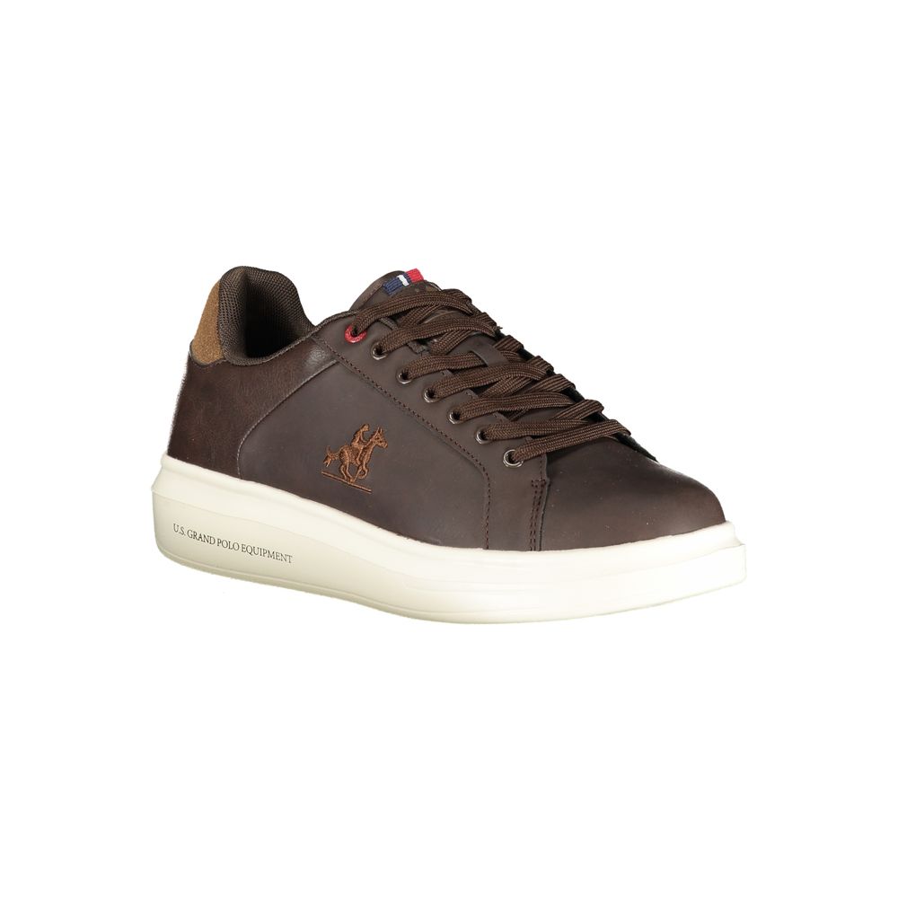 Marrone Poliuretano Men Sneaker