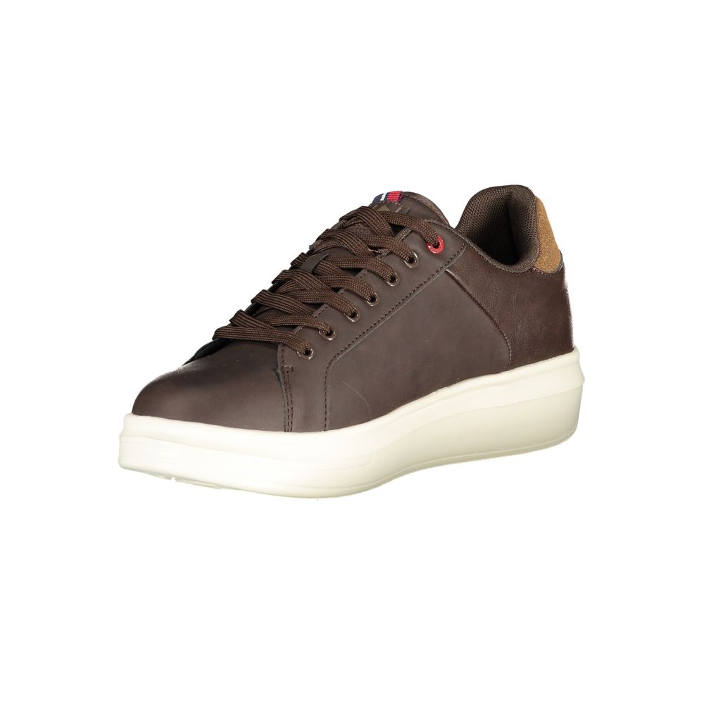 Marrone Poliuretano Men Sneaker