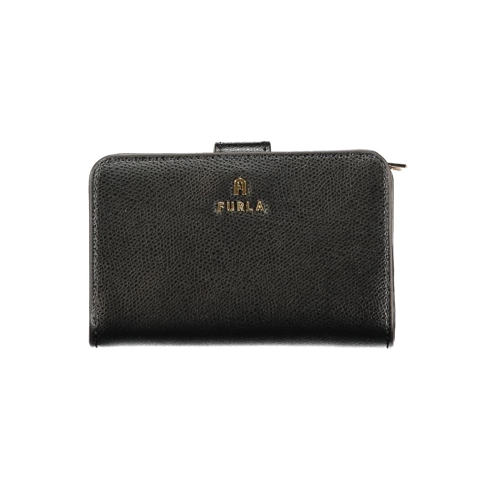 Black Leather Women Wallet
