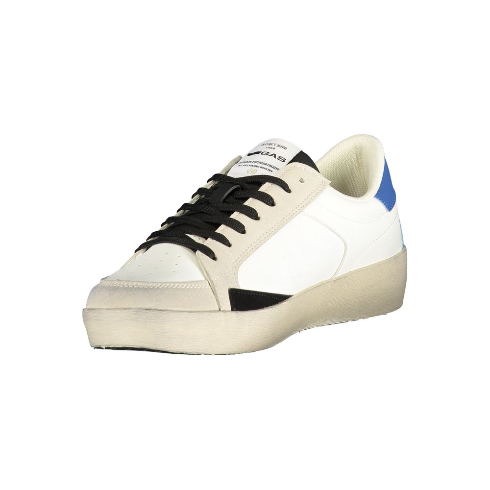 Bianco Polyurethane Men Sneaker