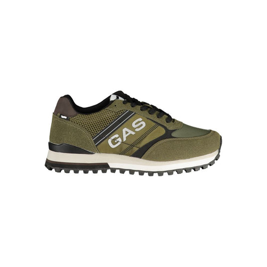 Verde Poliuretano Mens Sneaker