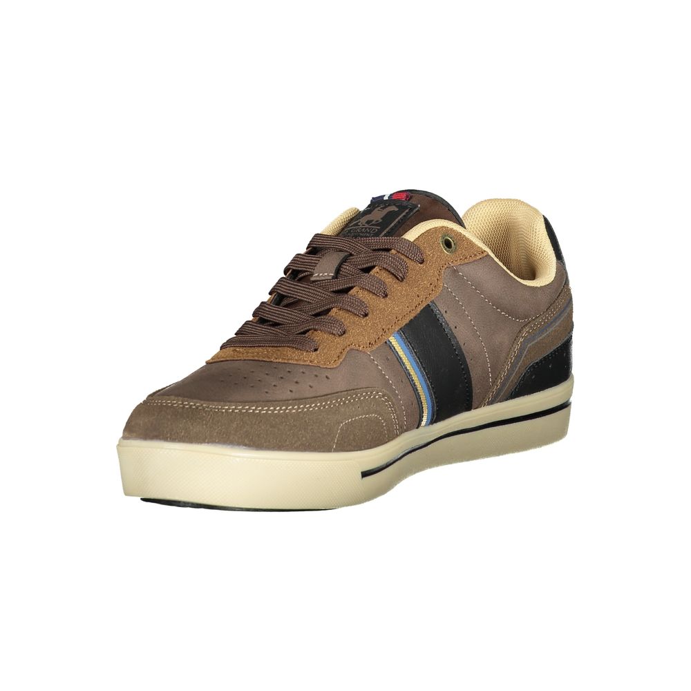 Marrone Poliuretano Men Sneaker