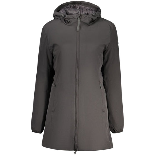 Black Polyester Women's Jacket