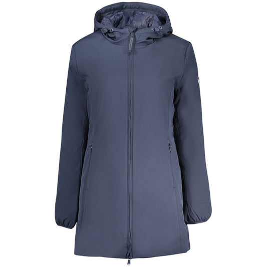 Blu Polyester Women's Jacket