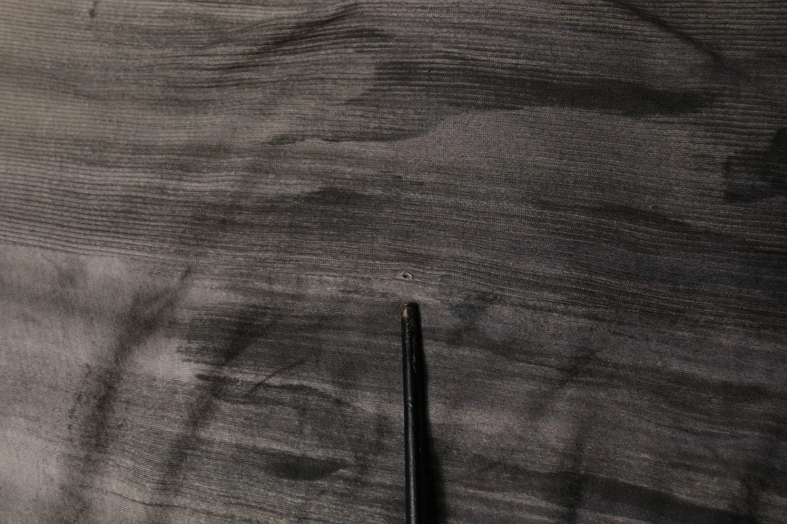 Gray Two Tone Cotton Round Neck Short Sleeves T-shirt