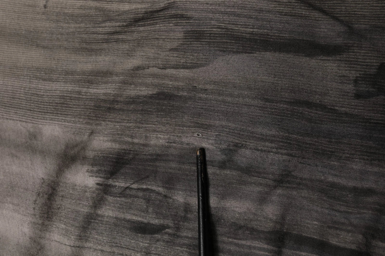 Gray Two Tone Cotton Round Neck Short Sleeves T-shirt