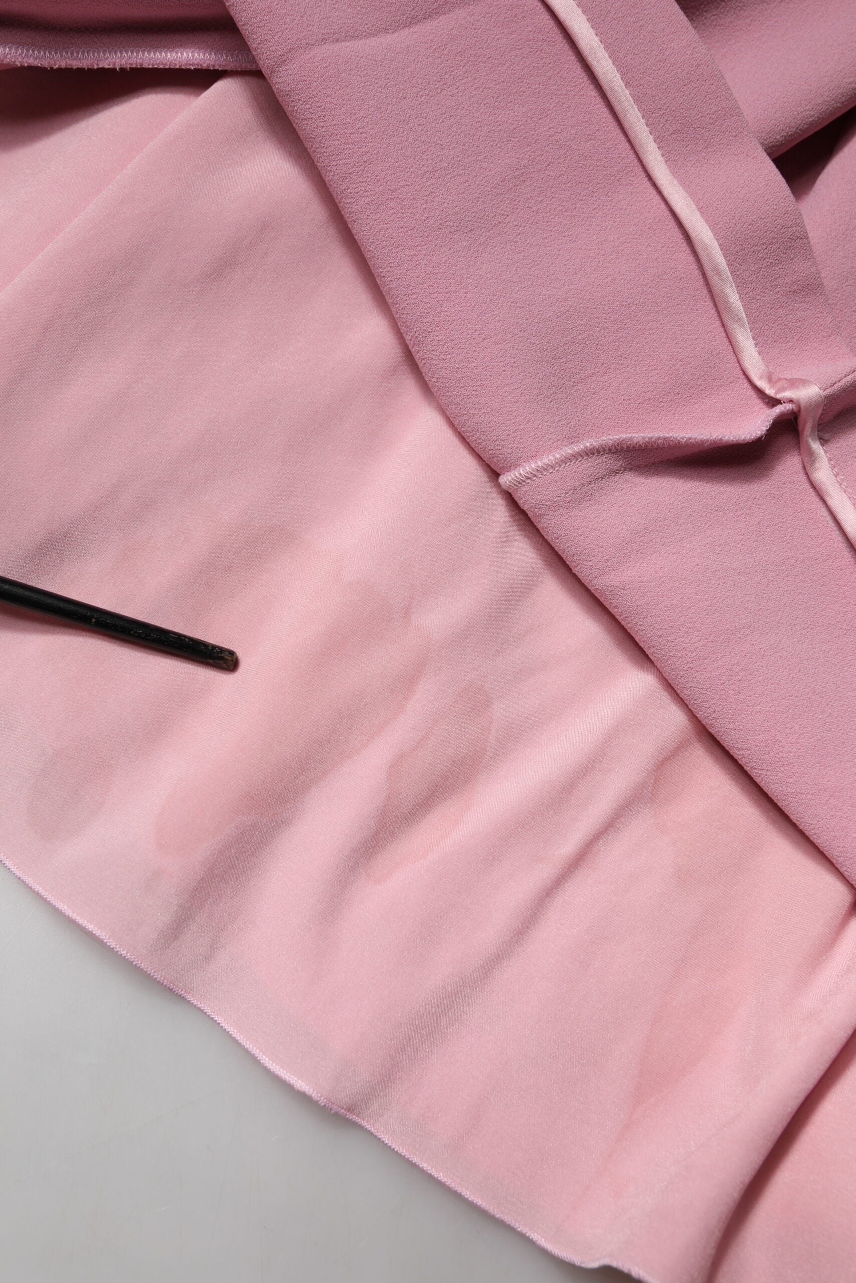 Pink Viscose Sleeveless Sheath Midi Dress