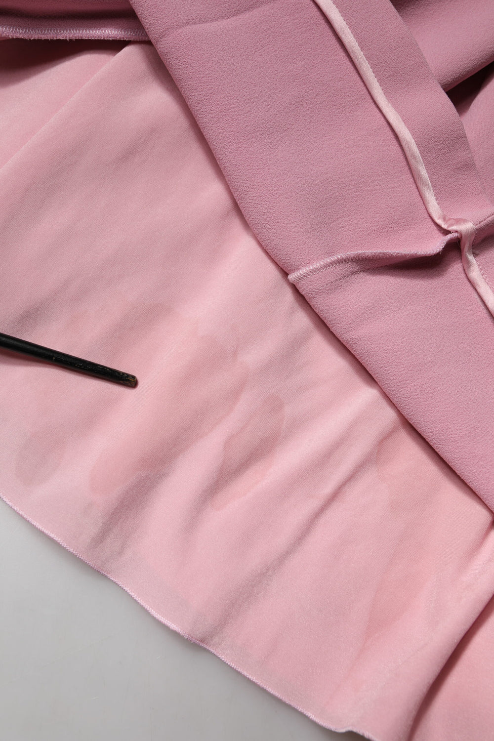 Pink Viscose Sleeveless Sheath Midi Dress