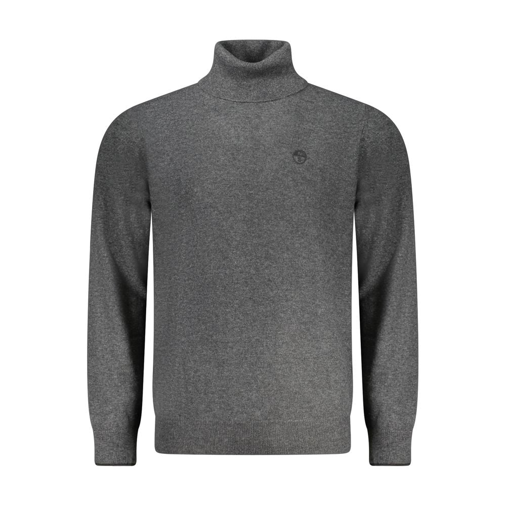 Gray Polyamide Men's Sweater